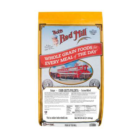 BOBS RED MILL NATURAL FOODS Bob's Red Mill Corn Grits 25lbs 1145B25